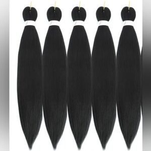 6pcs Black Hair Extensions